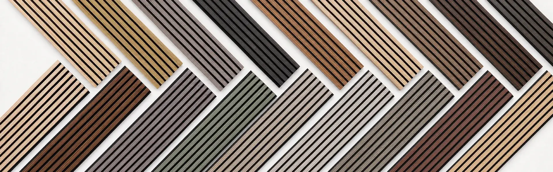 Wood Slat Grille Acoustic Panels