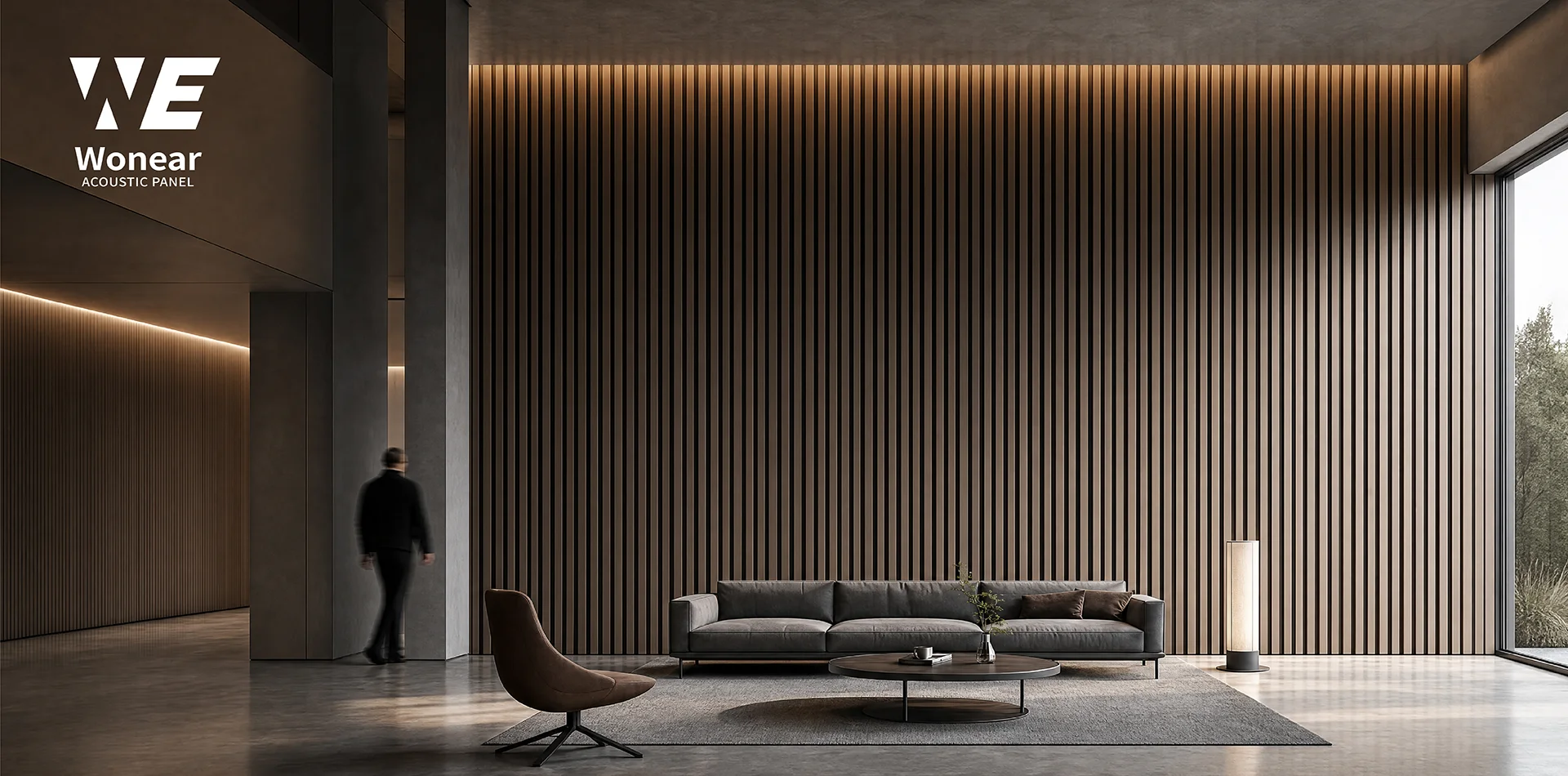 China High Quality Wood Slat Grille Acoustic Panels