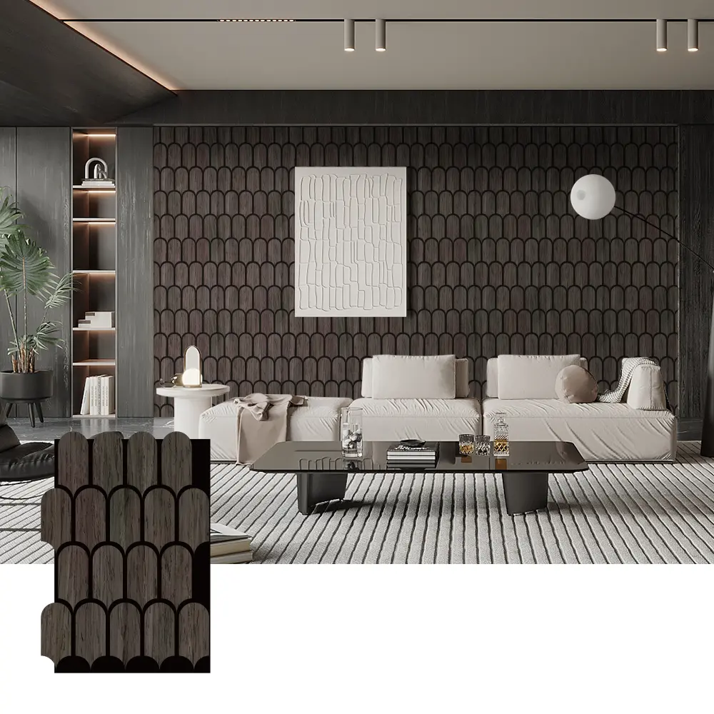 Acoustic Wood Panels for Interior Wall Design