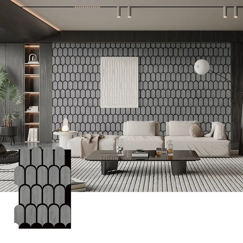 Acoustic Wood Panels for Interior Wall Design