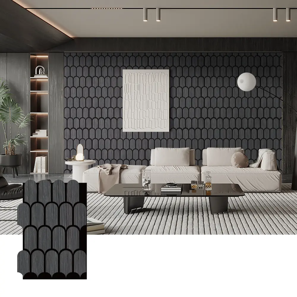 Acoustic Wood Slat Panels for Office and Meeting Rooms