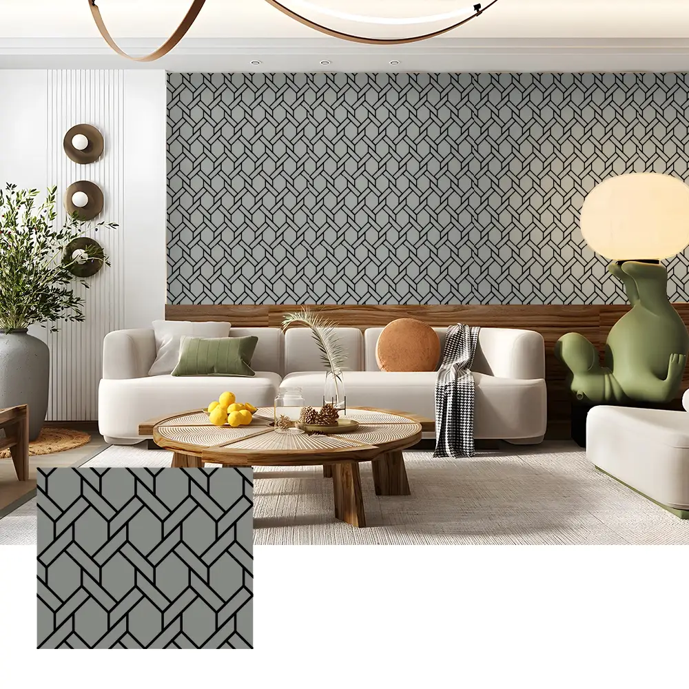 Acoustic Wood Veneer Wall Panels for Home Theater Interiors