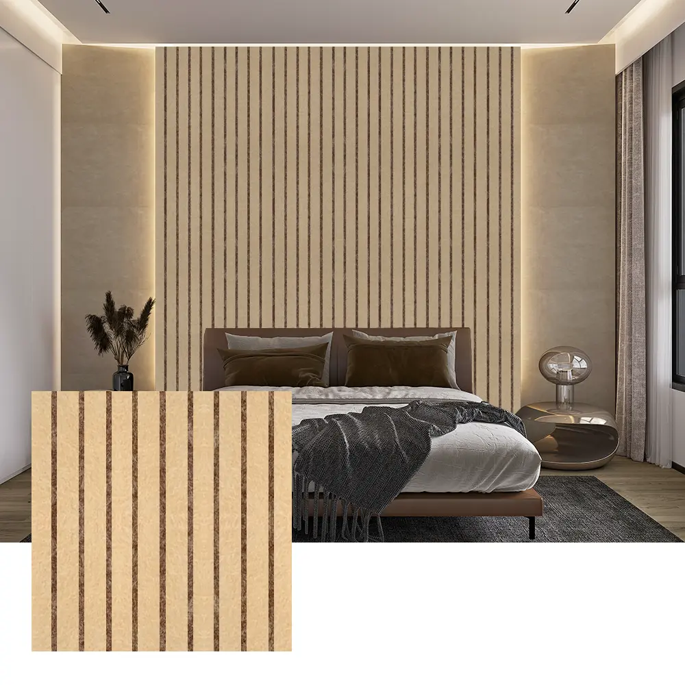 Colored PET Acoustic Panels for Interior Wall Decoration