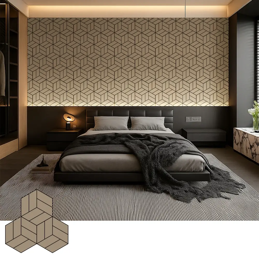 Decorative Acoustic Wood Veneer Panels for Modern Interiors