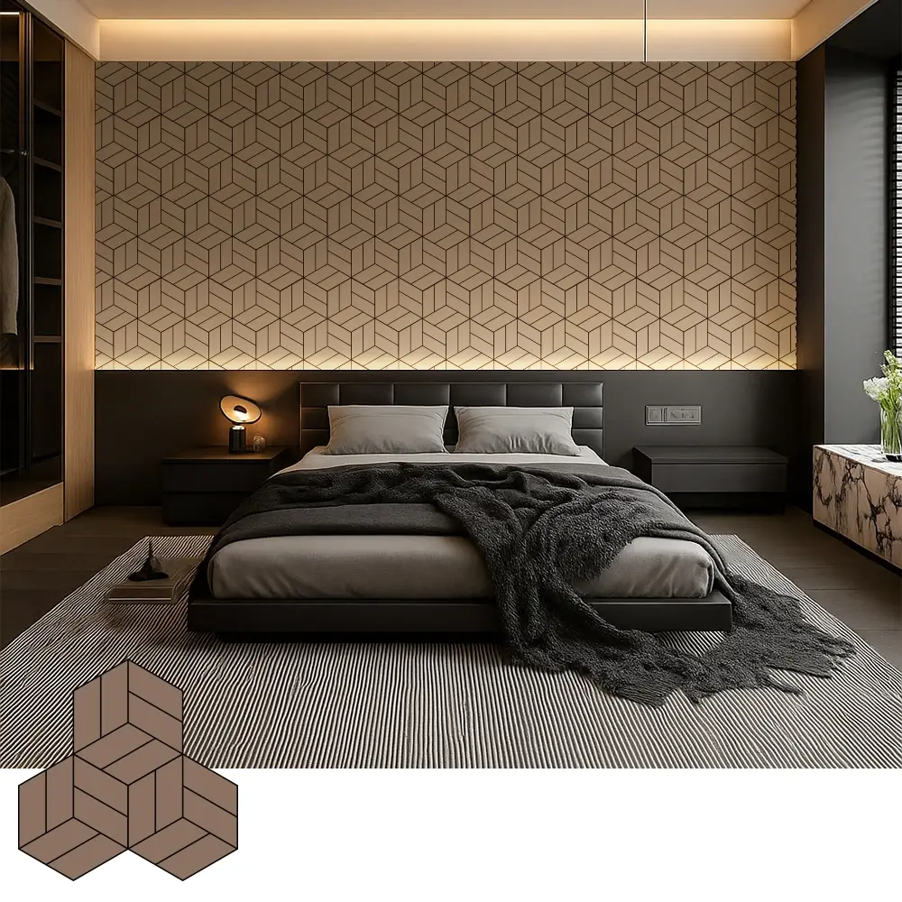 Decorative Acoustic Wood Veneer Panels for Modern Interiors