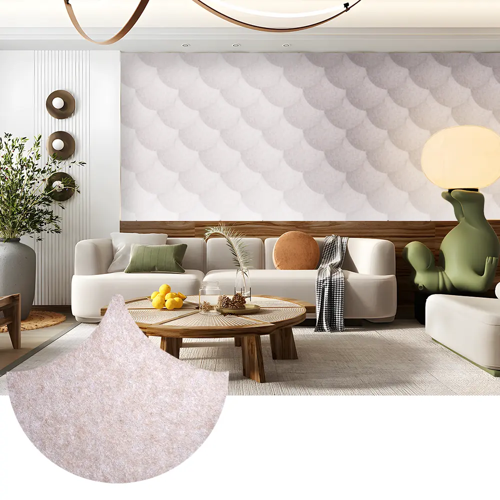 Decorative PET Acoustic Panels for Stylish Wall Spaces