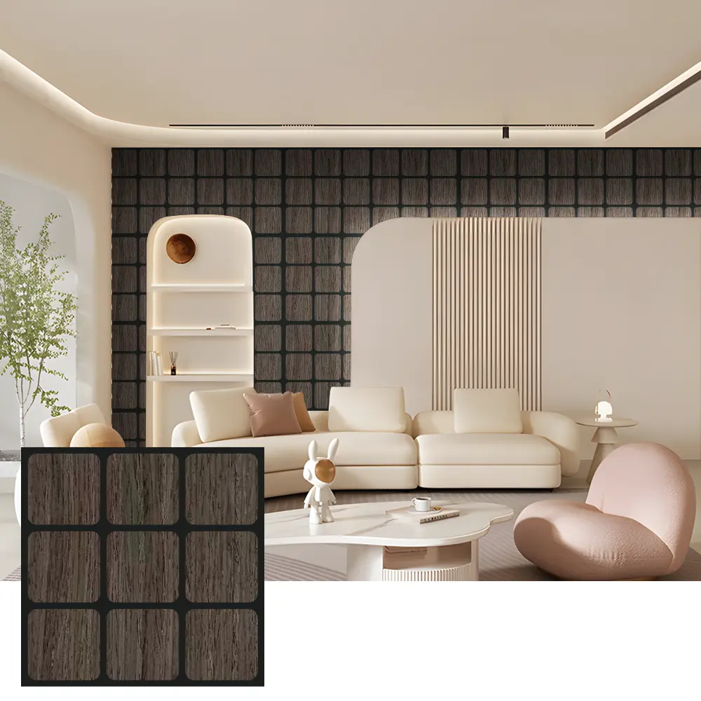 Decorative Wood Acoustic Panels for Interior Walls