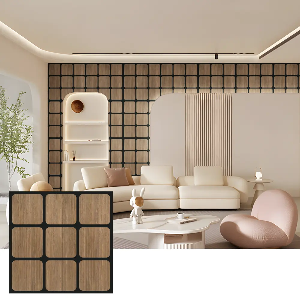 Decorative Wood Acoustic Panels for Interior Walls