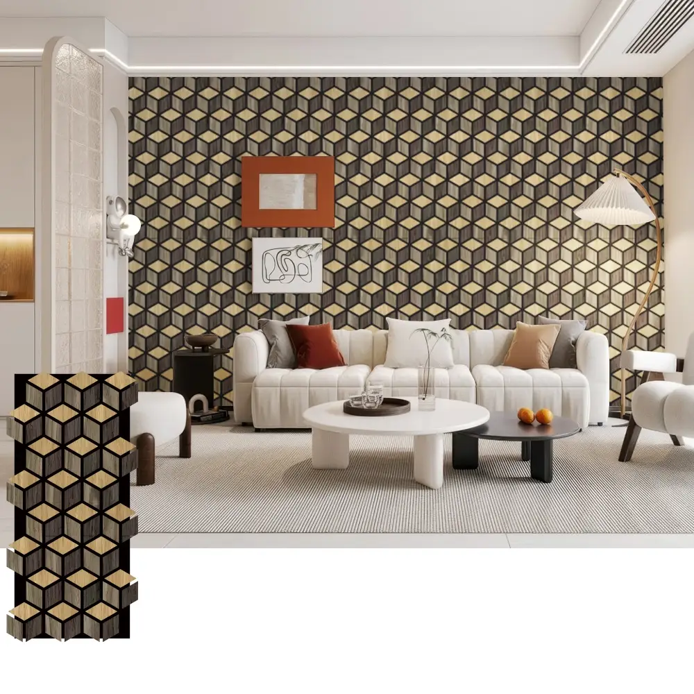 Easy Install Acoustic Wood Wall Panels for Interior Use Easy Install Acoustic Wood Wall Panels for Interior Use