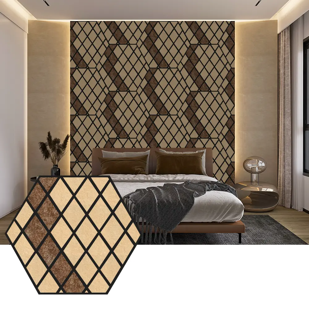Hexagon PET Acoustic Panels for Modern Wall Design