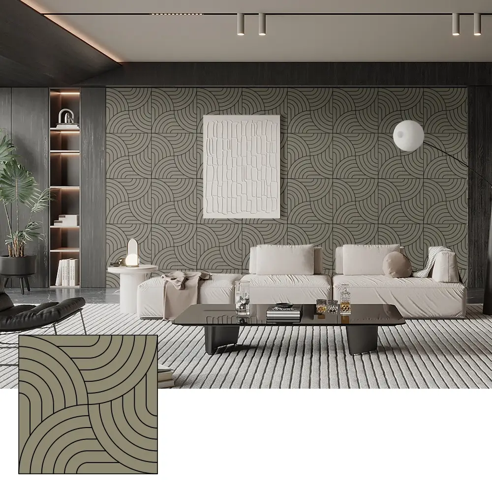 High Density PET Acoustic Panels for Sound Absorption