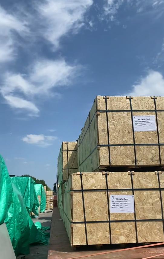 Packed goods ready for shipment