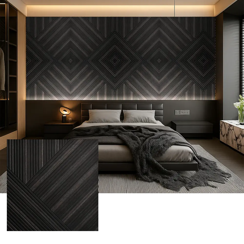 PET Acoustic Wall Panels for Indoor Sound Absorption