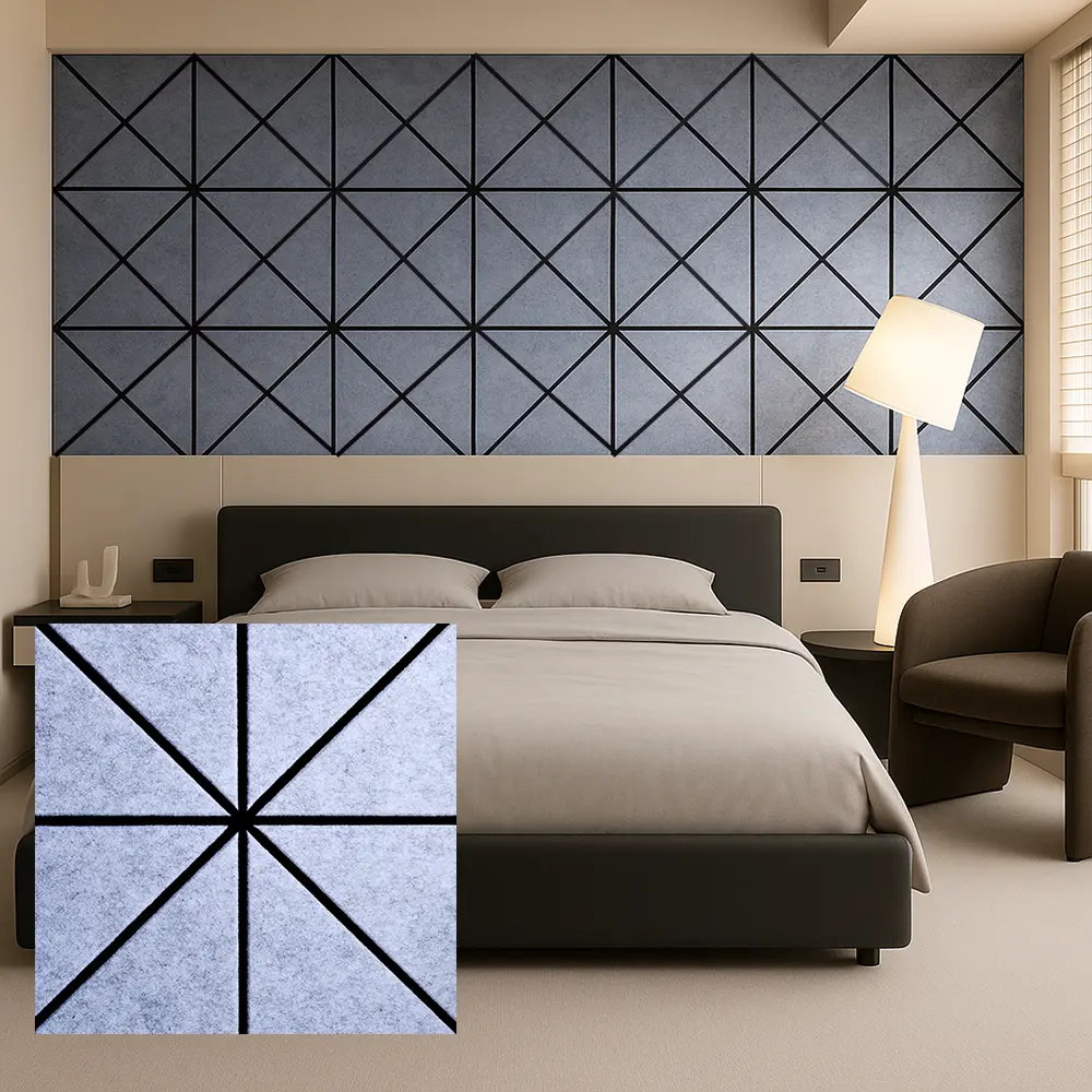 PET Felt Acoustic Panels for Interior Wall Sound Control PET Felt Acoustic Panels for Interior Wall Sound Control