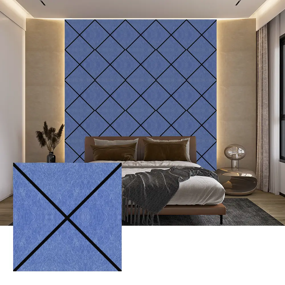 Recycled PET Felt Acoustic Panels for Interior Use