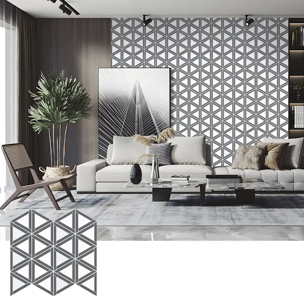 Self-Adhesive PET Acoustic Wall Panels for Interior Use Self-Adhesive PET Acoustic Wall Panels for Interior Use