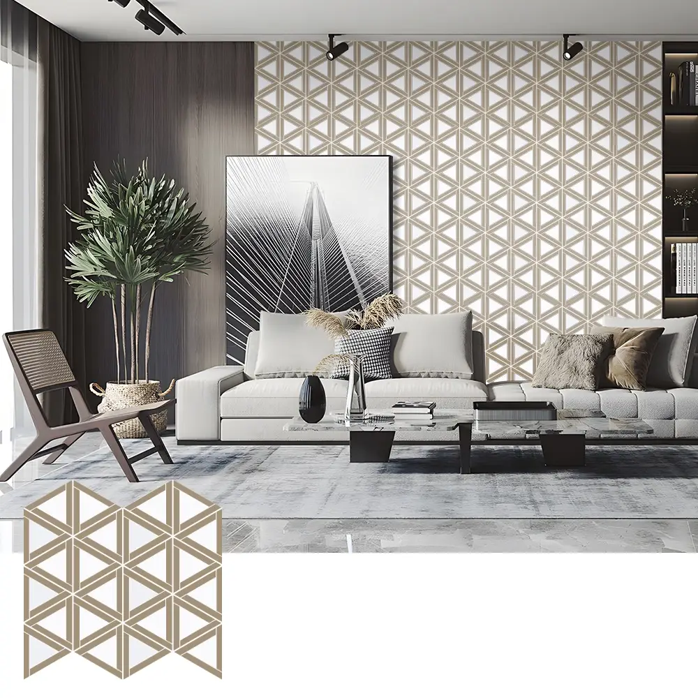 Self-Adhesive PET Acoustic Wall Panels for Interior Use