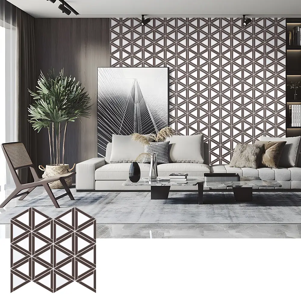 Self-Adhesive PET Acoustic Wall Panels for Interior Use