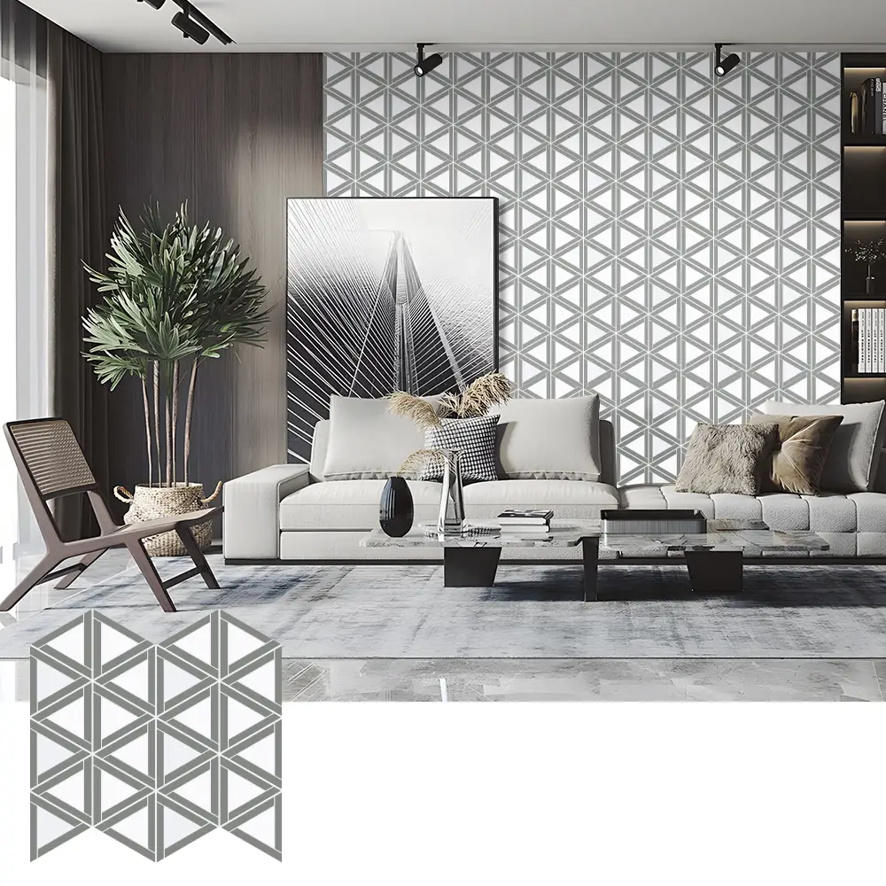 Self-Adhesive PET Acoustic Wall Panels for Interior Use