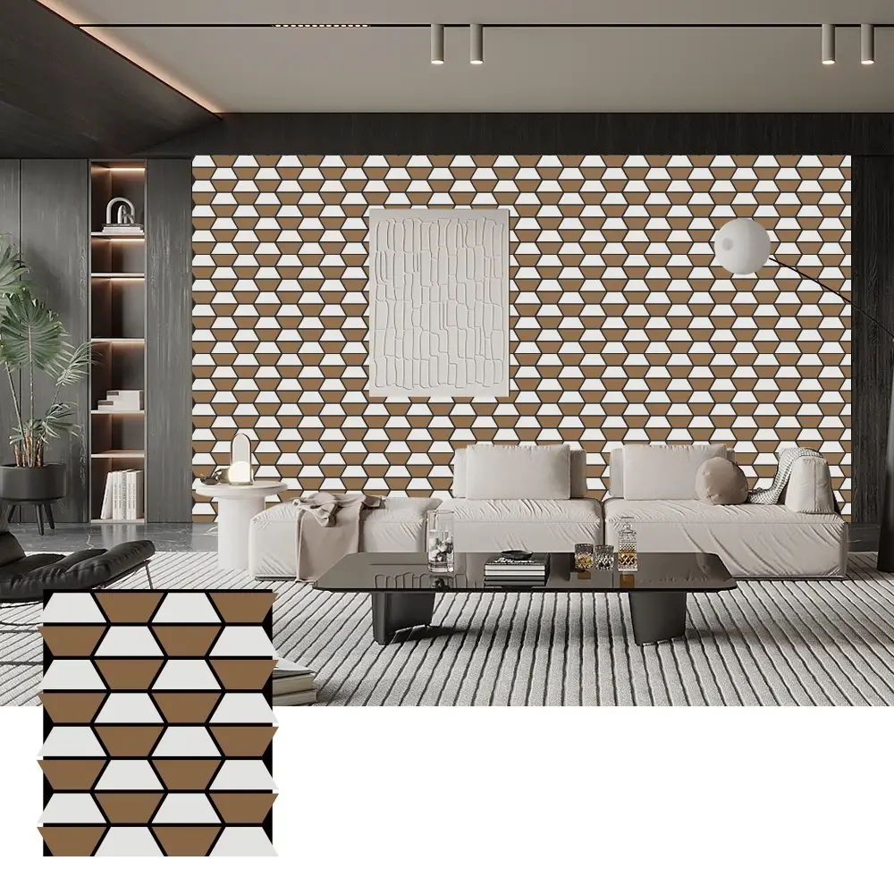 Self-Adhesive Wood Acoustic Panels for Wall Decoration