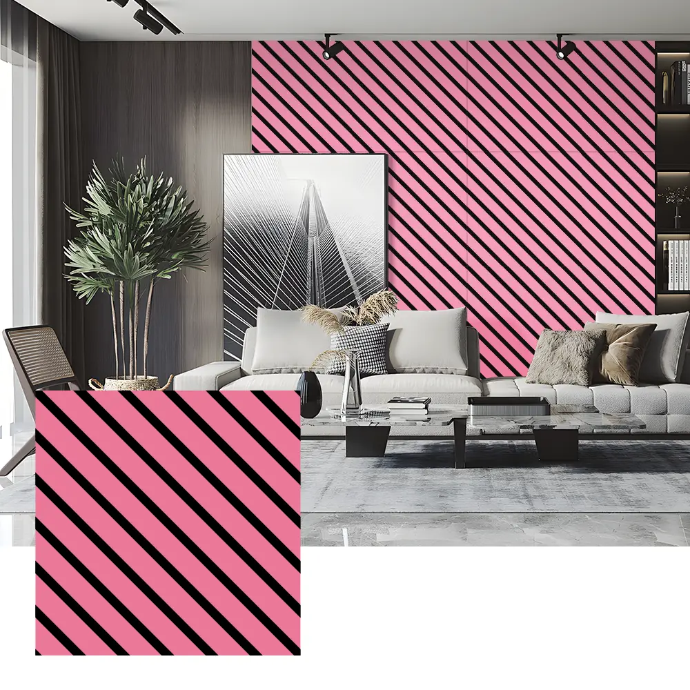 Sound Absorbing PET Felt Panels for Interior Walls