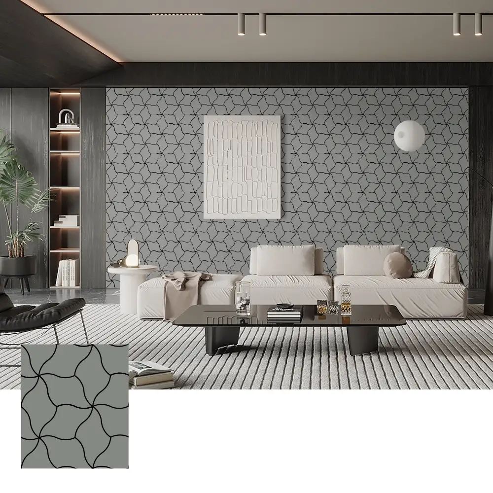 Sound Absorbing Wood Veneer Acoustic Panels for Walls