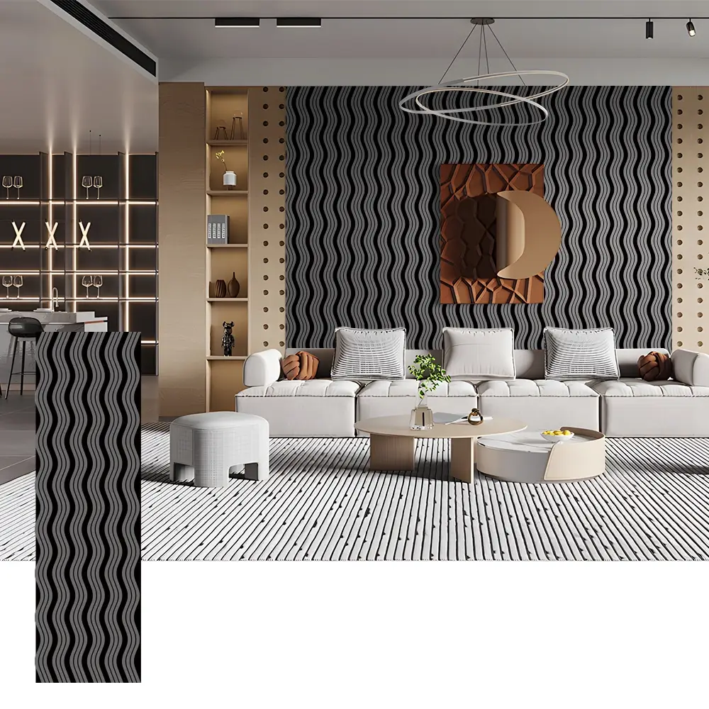 Wave Shape Acoustic Wood Panels for Feature Walls Wave Shape Acoustic Wood Panels for Feature Walls