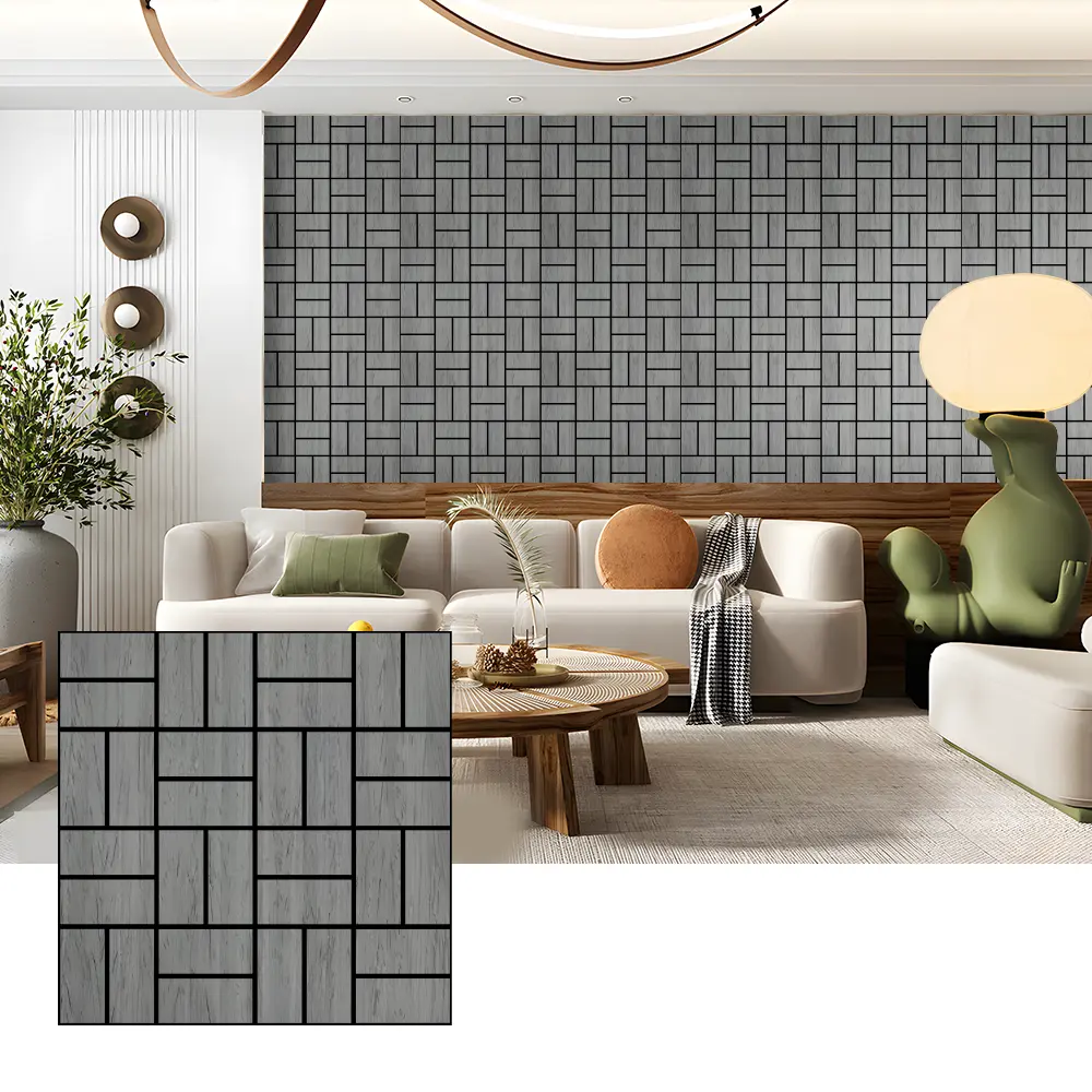 Wood Veneer Acoustic Wall Panels for Sound Absorption