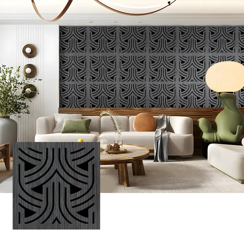 Wooden Acoustic Slat Panels for Wall Applications